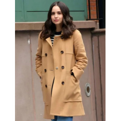 The Life List Sofia Carson Brown Coat